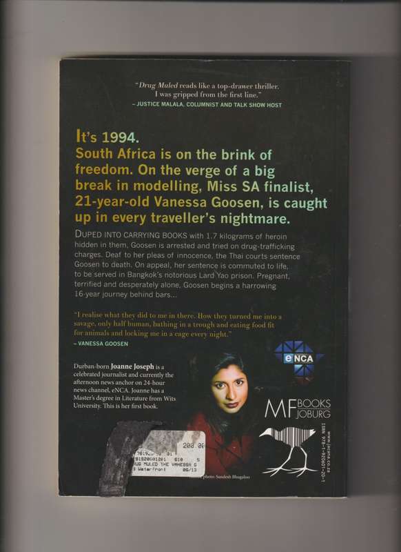 Drug Muled: Sixteen Years in a Thai Prison by Joanne Joseph book true crime South Africa