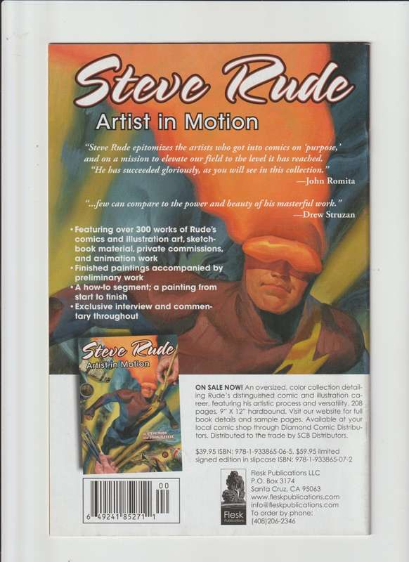 Rude Dude Productions Moth Greatest Hits (2008) FCBD #2008 special issue rare collectable