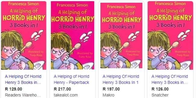 Horrid Henry`s Nits , Horrid Henry Gets Rich Quick ,Horrid Henry`s Haunted House.