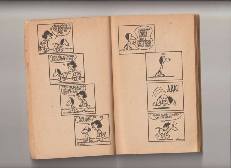 Good Ol Snoopy A Peanuts book by Charles M Schulz comic book (1970) old rare vintage rare collectabl
