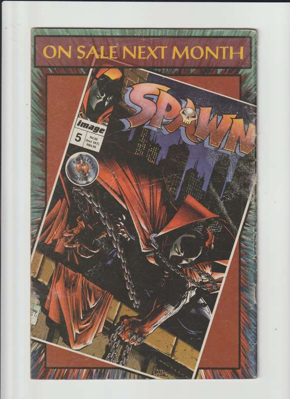 Image comics Spawn (1992 Image) #4 retro old vintage rare collectable