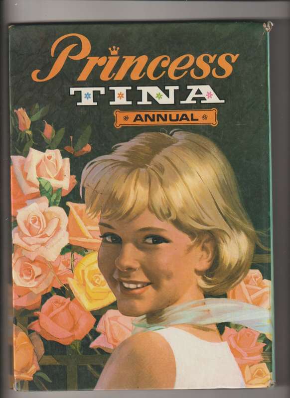 Princess Tina Annual 1970 comic cartoon book for girls retro old vintage rare collectable