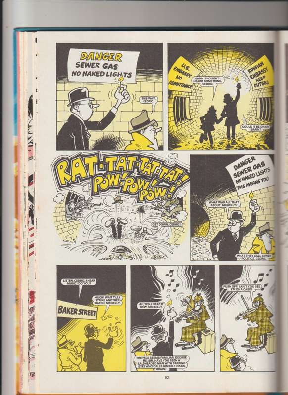 Hotspur book for boys 1989 Annual cartoon comics action adventure rare vintage collectable