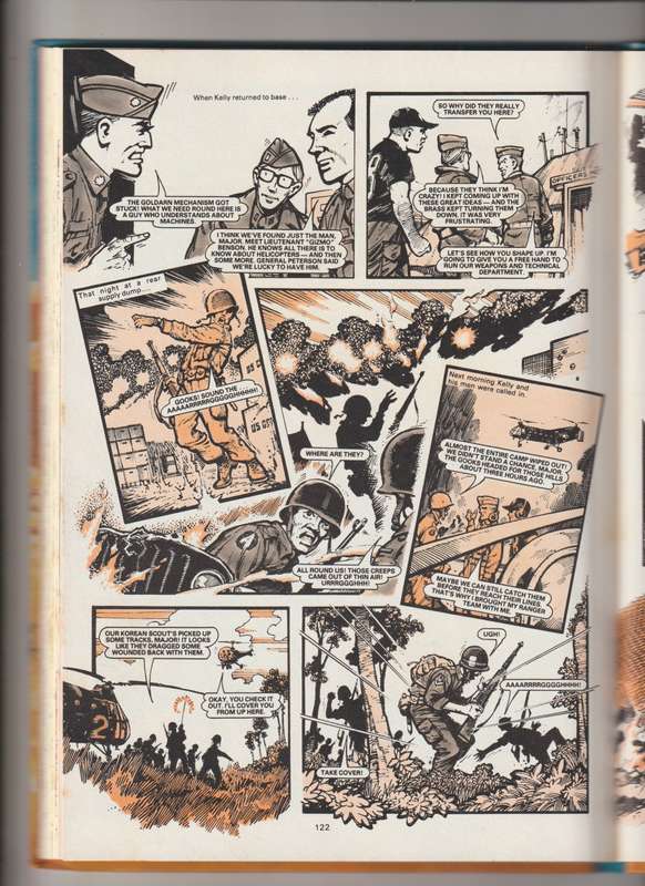 Hotspur book for boys 1989 Annual cartoon comics action adventure rare vintage collectable