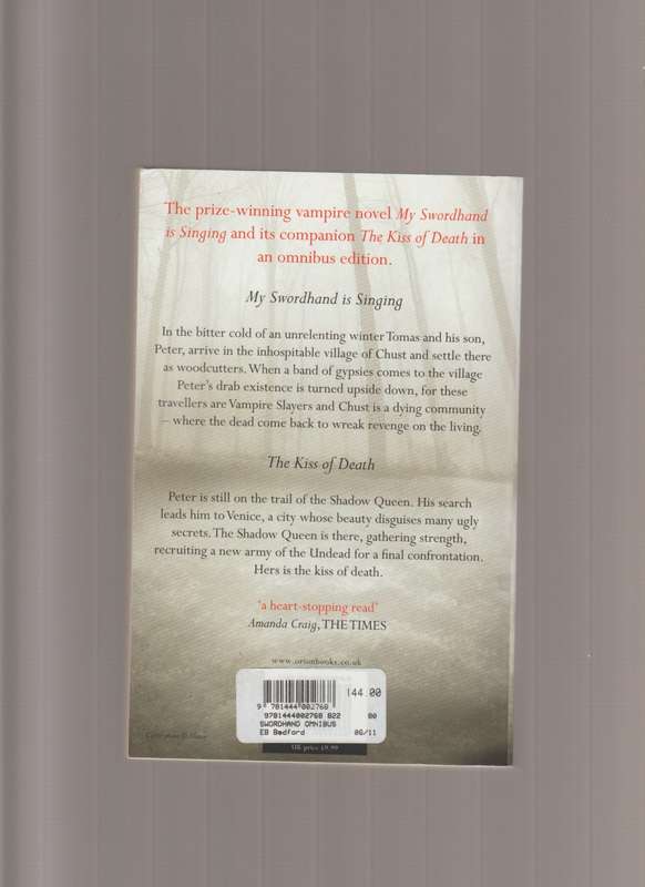 The Swordhand Omnibus Marcus Sedgwick paperback book teen fantasy adventure