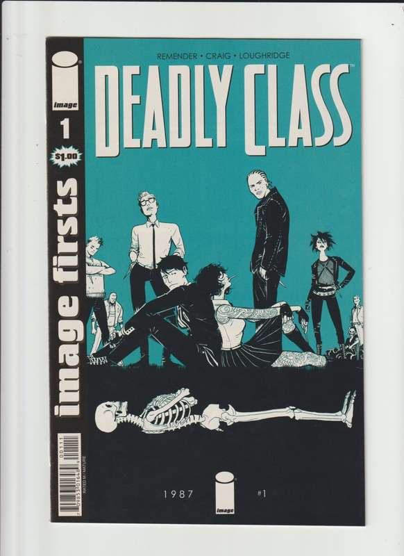 Image comics Deadly Class (2013) #1A comic book rare collectable