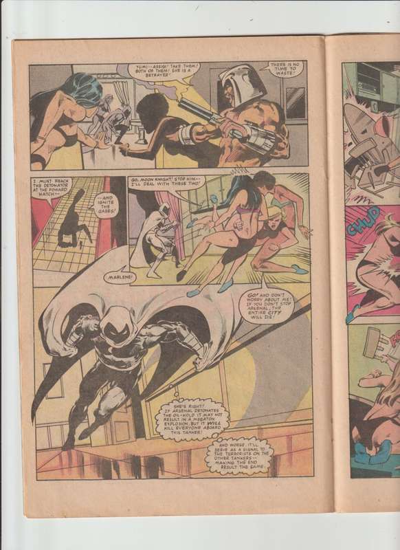 Marvel comics Moon Knight (1980 1st Series) #20 old retro rare vintage collectable