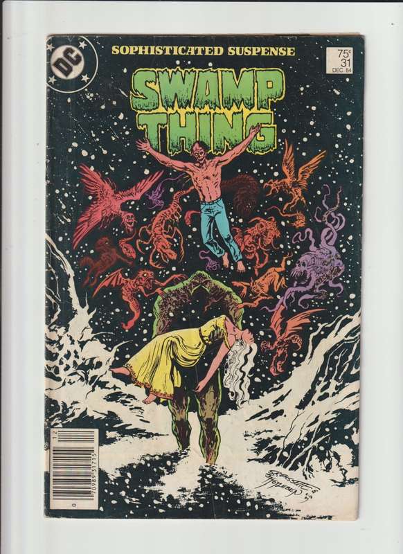 DC comics Swamp Thing (1982 2nd Series) #31 retro old vintage rare collectable