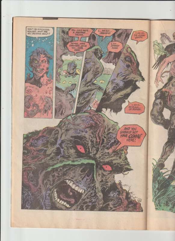 DC comics Swamp Thing (1982 2nd Series) #31 retro old vintage rare collectable