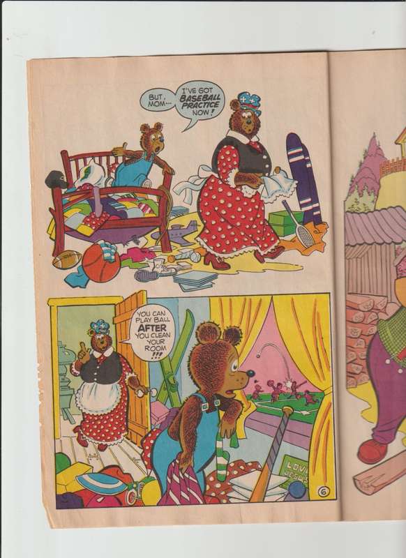 Spire Barbour & Co comic books Barney Bear Home Plate by Al Hartley 1986  #49cent rare vintage old