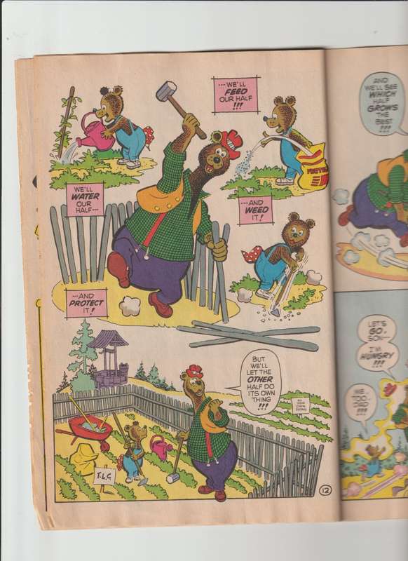 Spire Barbour & Co comic books Barney Bear Home Plate by Al Hartley 1986  #49cent rare vintage old