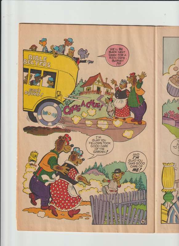 Spire Barbour & Co comic books Barney Bear Home Plate by Al Hartley 1986  #49cent rare vintage old