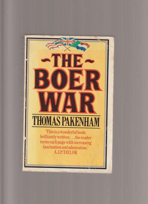 The Boer War by Thomas Pakenham 1982 paperback book army war history South Africa