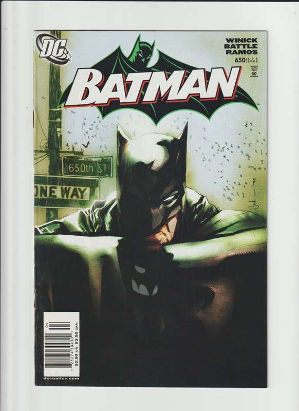 DC comic books Batman (1940) #650A 1st Printing retro old rare vintage collectable