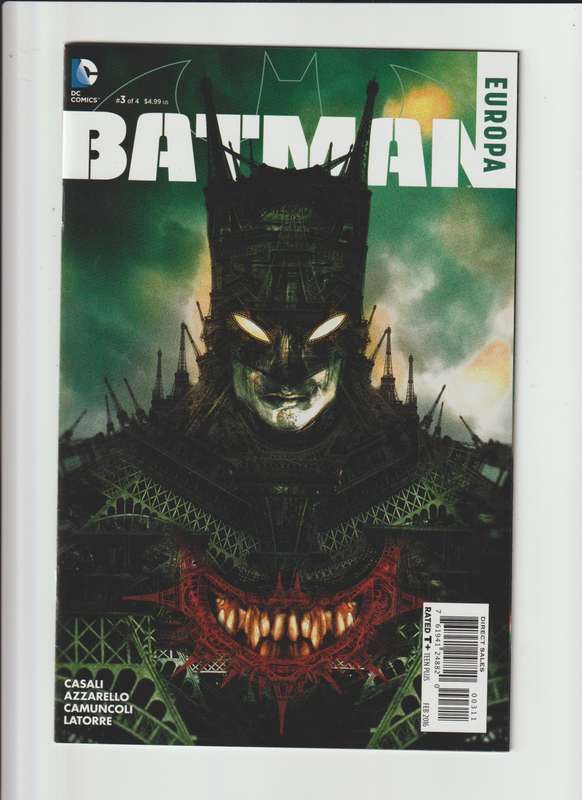 DC comic books Batman Europa (2015) #3 collectable