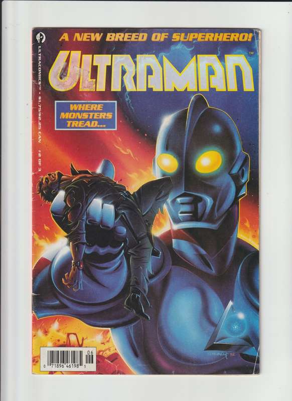 Ultra Comic books Ultraman (1993 1st Series) #2 rare retro vintage old collectable