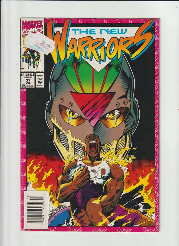 Marvel Comics New Warriors (1990 1st Series) #37 retro old rare vintage collectable