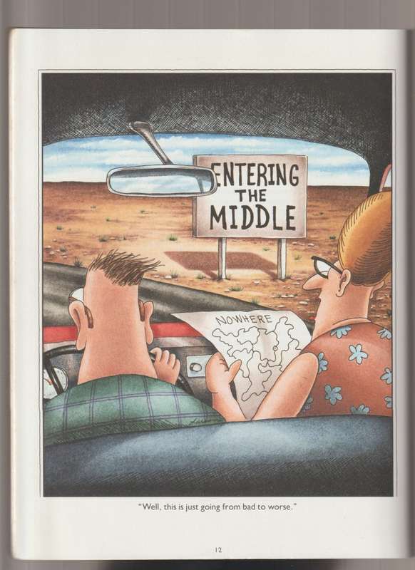 The Far Side Gallery 4 By Gary Larson (1993) cartoon comic book rare old vintage collectable