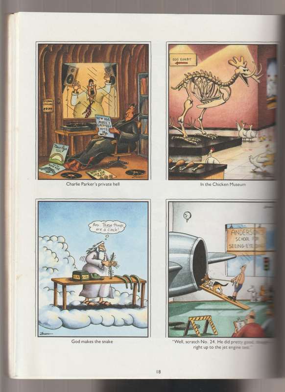 The Far Side Gallery 4 By Gary Larson (1993) cartoon comic book rare old vintage collectable