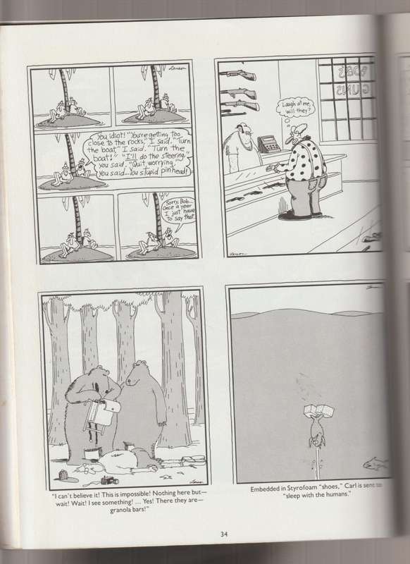 The Far Side Gallery 4 By Gary Larson (1993) cartoon comic book rare old vintage collectable