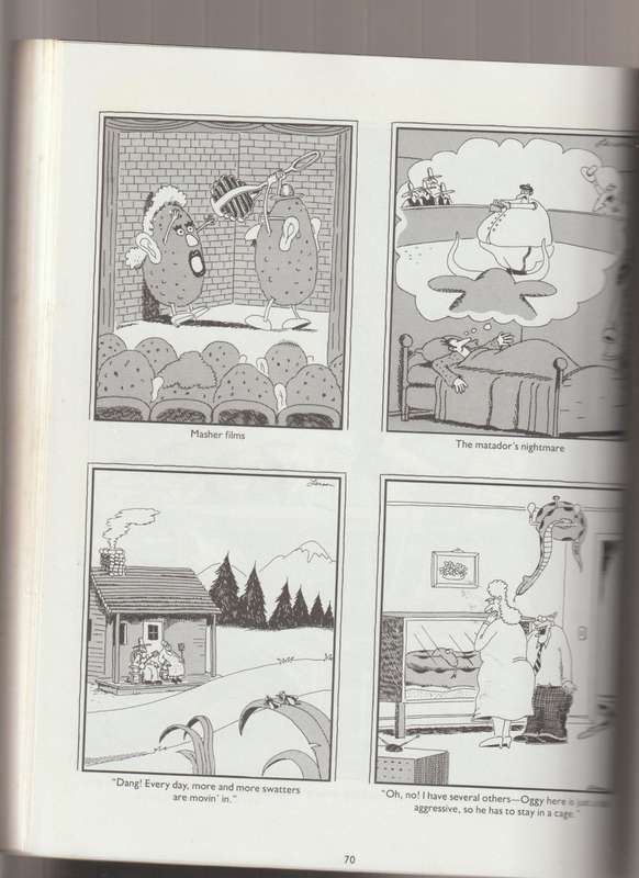 The Far Side Gallery 4 By Gary Larson (1993) cartoon comic book rare old vintage collectable