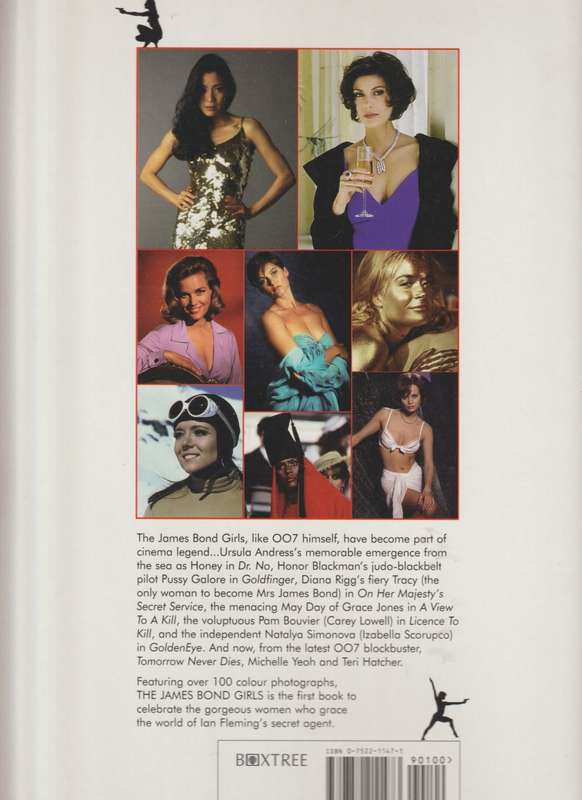 The James Bond girls book 1997 (movie Ian Fleming) rare collectable