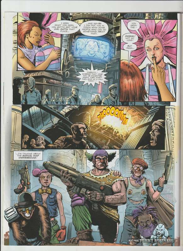2000 AD Prog 2207 Welcome To The Clownshow released 11th Nov 2020 rare comic book collectable