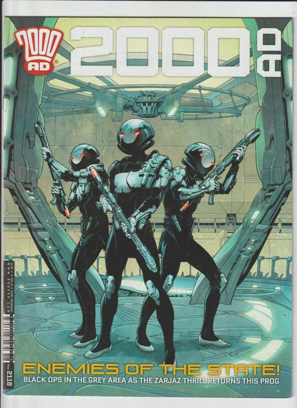 2000 AD Prog 2118 Released 13th Feb 2019 comic book rare collectable