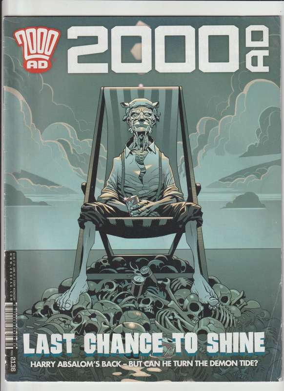 2000 AD Prog 2136 Last chance to shine Released 18th Jun 2019 rare comic book collectable