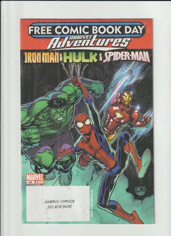 Marvel Adventures FCBD (2005) #2008 rare and collectable