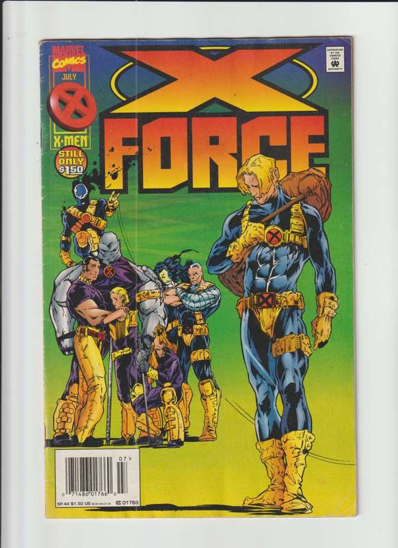 Marvel comics X-Force (1991 1st Series) #44B rare old vintage collectable