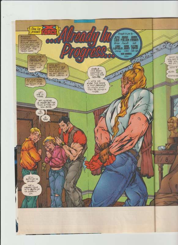 Marvel comics X-Force (1991 1st Series) #44B rare old vintage collectable