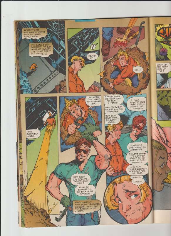 Marvel comics X-Force (1991 1st Series) #44B rare old vintage collectable