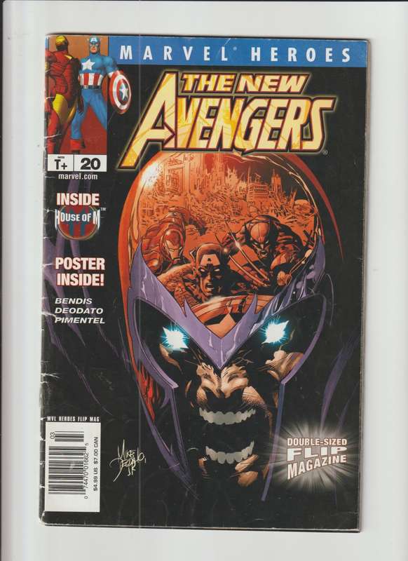 Marvel Heroes Flip Magazine (2005) #20 double size comic book