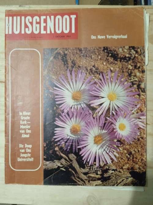 Die Huisgenoot 1 Oktober 1965 tydskrif