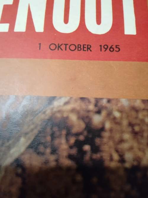 Die Huisgenoot 1 Oktober 1965 tydskrif