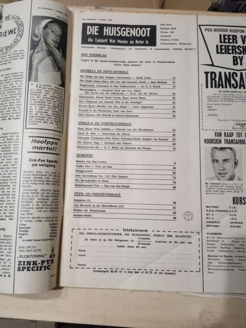 Die Huisgenoot 1 Oktober 1965 tydskrif
