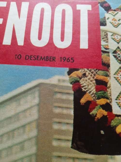 Huisgenoot 10 Desember 1965 tydskrif