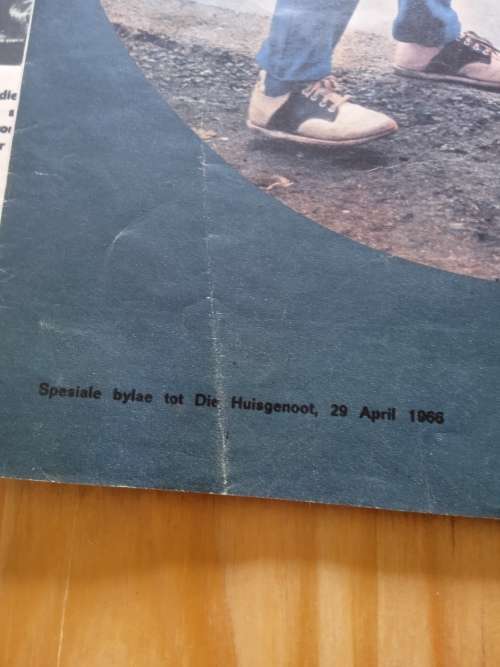 Huisgenoot 29 April 1966 tydskrif met bylae