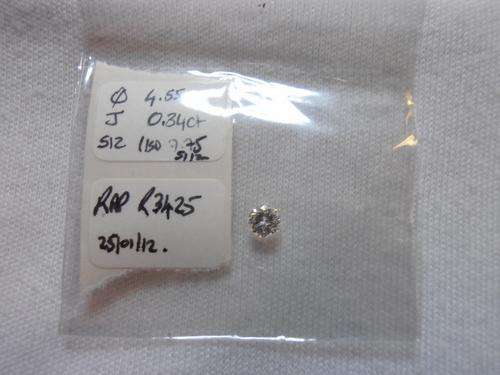 Diamond Estimated 0.340 ct