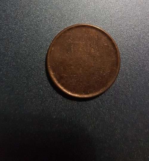 Mint Error Blank planchet 5c coin