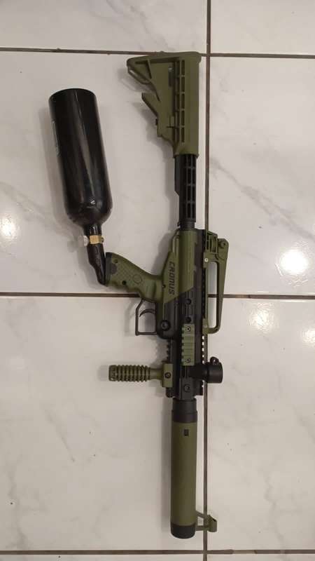 Tipperman chronos fully equiped paintball gun