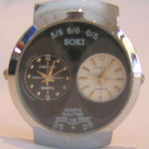 DUAL TIME ANALOGUE QUARTZ