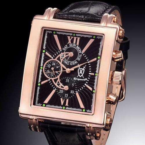 BRAND NEW ROSE GOLD AUTHENTIC KONIGSWERK Proklos MULTIFUNCTION Quartz