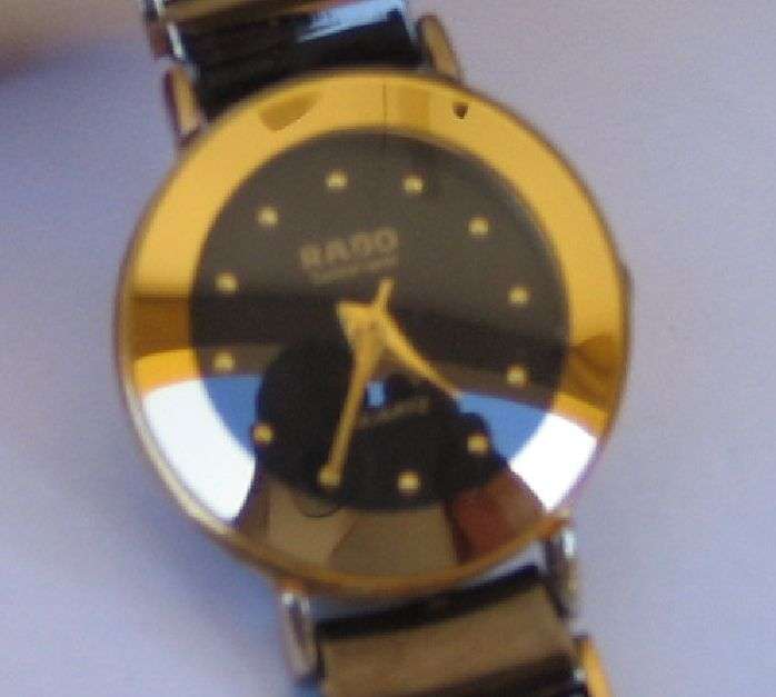 RADO AUTHENTIC LADIES RADO GOLD CRYSTAL QUARTZ )