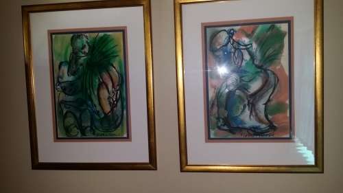 ORIGINAL CLAERHOUT OIL PAINTING