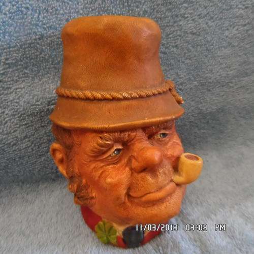 BOSSONS IRISH FARMER CHARACTER HEAD.