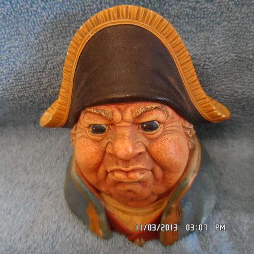 BOSSONS NAVAL OFFICER CHARACTER HEAD.