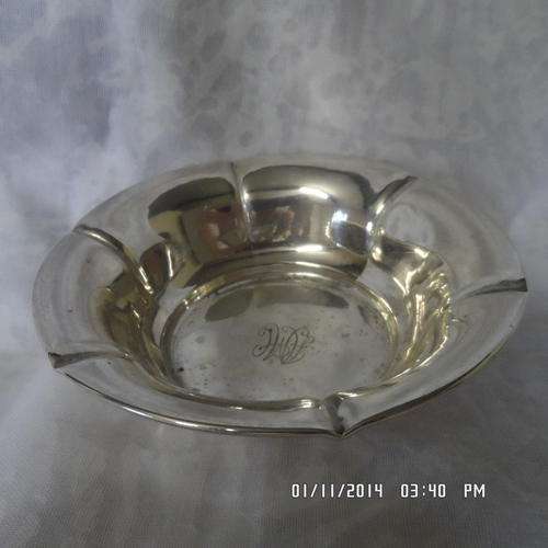 LOVELY DUTCH HALLMARKED SILVER BOWL BY FAMOUS ARTIST,