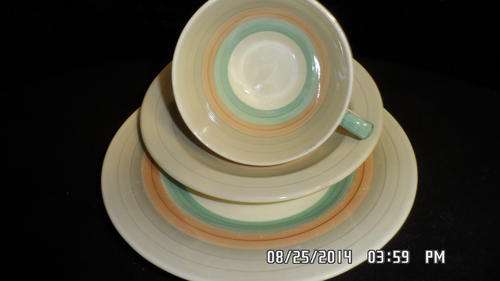 1930'S SUSIE COOPER 'WEDDING BANDS' TRIO........